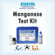 AQUASOL Manganese Test Kit AE410* Range 0.025 - 0.4 PPM (Mg/L) 200Test