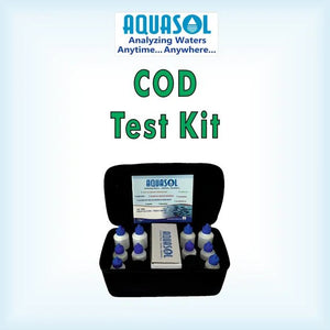 AQUASOL COD Test Kit AE407  Range 40 - 400 PPM (Mg/L) 100 Tests