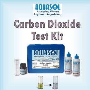 AQUASOL Carbon Dioxide Test Kit AE403  Range 2 - 200 PPM (Mg/L) 300 Tests