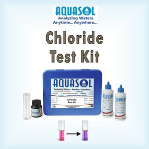 AQUASOL Chloride Test Kit AE203  Range 10 - 1000 PPM (Mg/L) 300 Tests