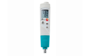 Testo 206-pH3 Digital pH Meter | pH/Temperature Measuring Instrument with BNC Connection | 0–14 pH