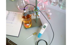 Testo 206-pH3 Digital pH Meter | pH/Temperature Measuring Instrument with BNC Connection | 0–14 pH