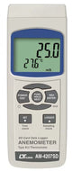 Lutron AM-4207SD SD Card Data Logging Anemometer | Air Velocity Meter | Air Flow Meter | Temperature Meter | Vane Type | K/J Thermocouple | RS-232/USB