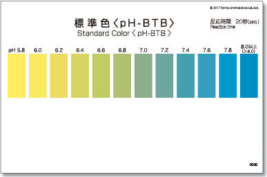 PH-BTB Test kits , 50 Tests , Range 5.8 - 8 , PACKTEST WAK-BTB
