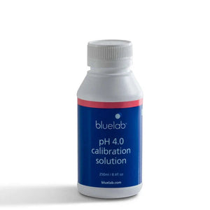 PH4250BL Bluelab pH 4.0 Calibration Solution 250ml