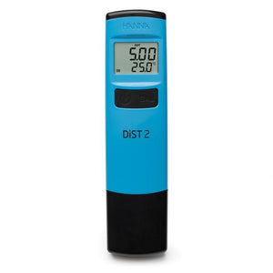Hanna Instruments DiST® 2 HI98302 Waterproof High-Range TDS Meter | 0.00–10.00 ppt (g/L) | 0.01 ppt Resolution | Automatic Temperature Compensation