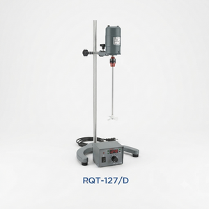 REMI RQT-127/D Medium Duty High-Speed Emulsifier | 1/8 HP AC/DC Motor | 300–6000 RPM | 8 L Capacity | Saw Cutter Impeller | Laboratory Stirrer
