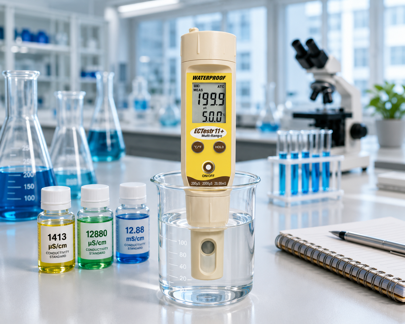 Eutech ECTestr® 11+ Pocket Conductivity Meter
