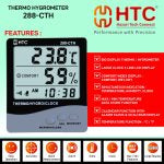 HTC 288 -CTH DIGITAL THERMO HYGROMETER