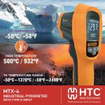 HTC MTX-4 Infrared Optical Thermometer