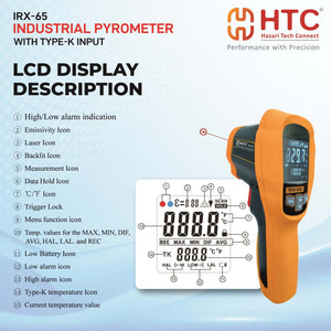 HTC IRX-65 Infrared Thermometer