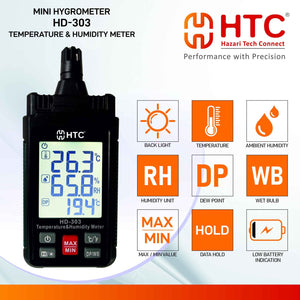 HTC HD-303 Mini Hygrometer