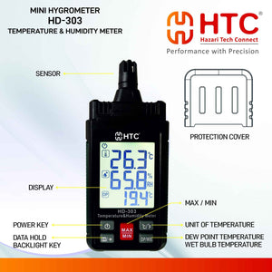 HTC HD-303 Mini Hygrometer