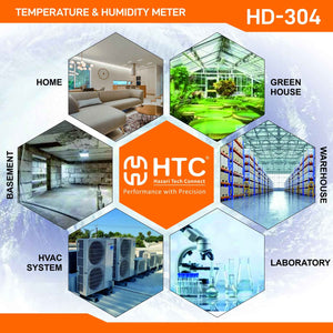 HTC HD-304 Humidity & Temperature Meter