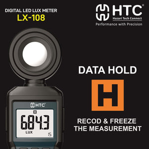 HTC LX-108L Digital LED Lux Meter