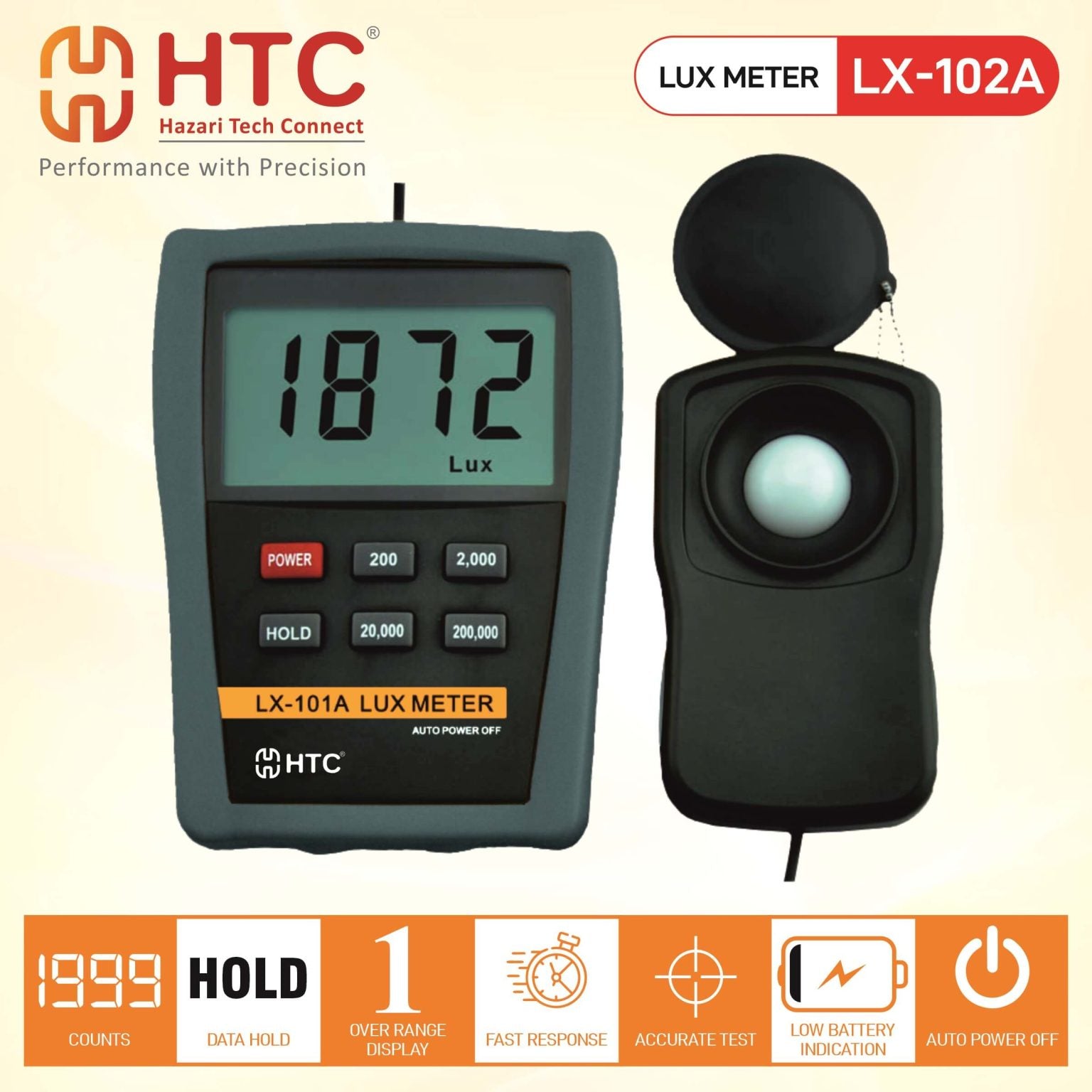 HTC LX-101A Lux Meter