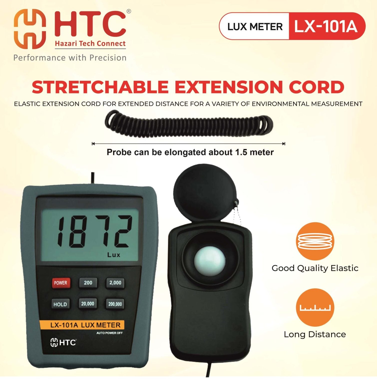 HTC LX-101A Lux Meter
