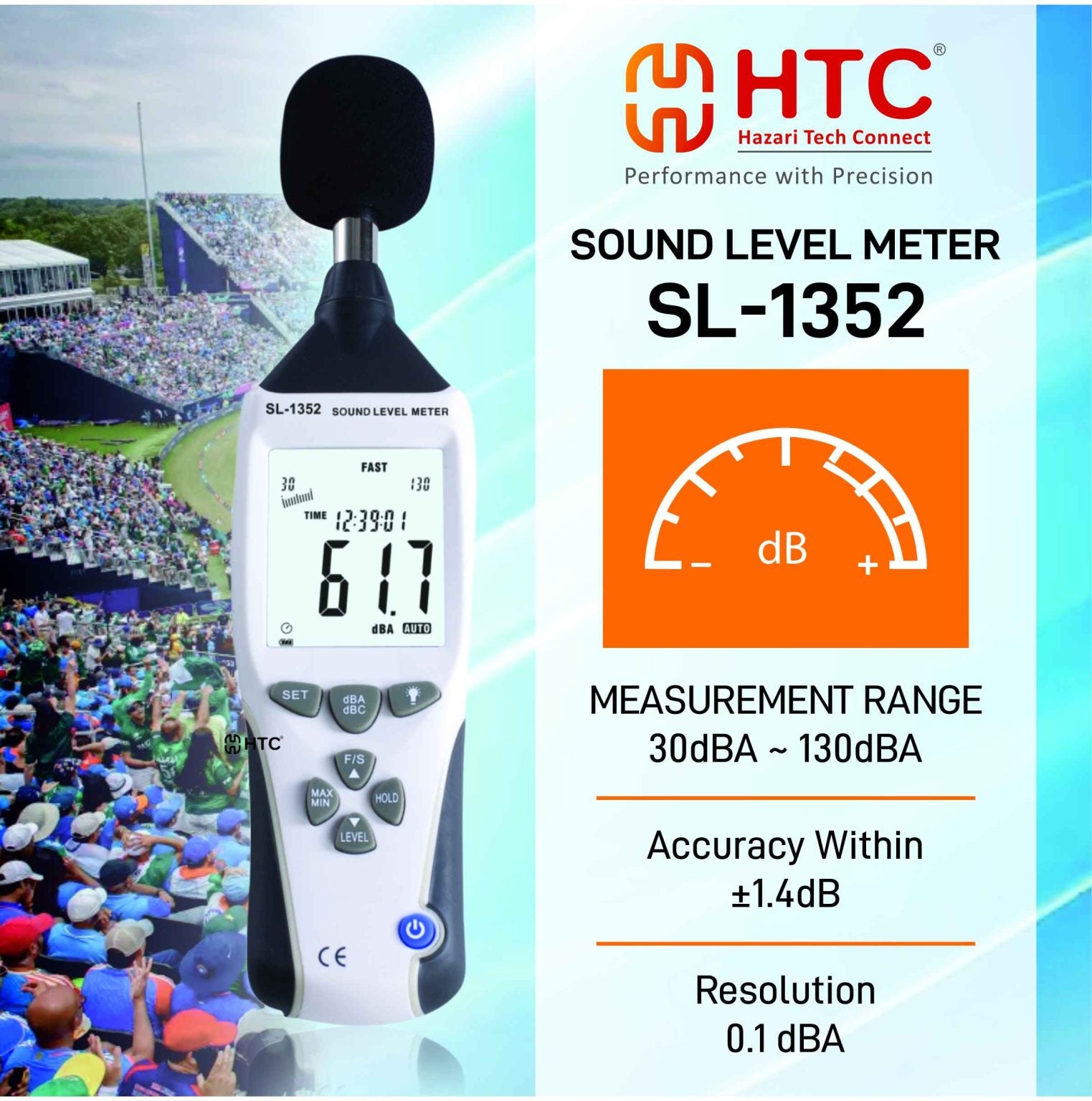 HTC SL-1352 Sound Level Meter