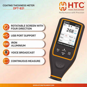 HTC DFT-821 Coating Thickness Meter
