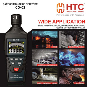 HTC CO-02 Carbon Monoxide Detector