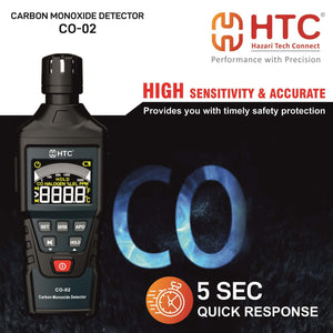 HTC CO-02 Carbon Monoxide Detector
