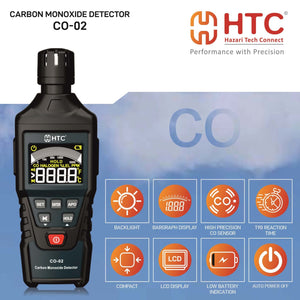 HTC CO-02 Carbon Monoxide Detector