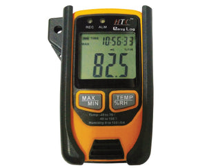 HTC Easy Log Temperature & Humidity Data Logger | USB Temperature & RH Recorder | 32,700 Readings | -40°C to +70°C | 0–100% RH | LCD Display