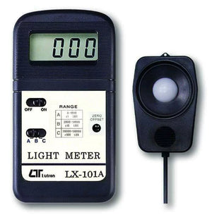 Lutron LX-101A Digital Lux Meter | Digital Light Meter | 0–50,000 Lux | Remote Sensor