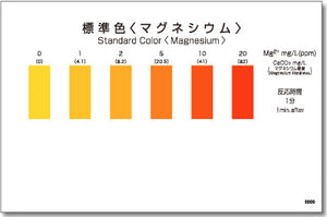 MAGNESIUM Test kit , 50 Tests , Range 0 -20 mg/l , PACKTEST WAK-Mg-2