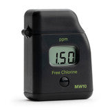 MILWAUKEE MW-10 FREE CHLORINE TESTER 0.00-2.50 PPM O.O1PPM RESOLUTION