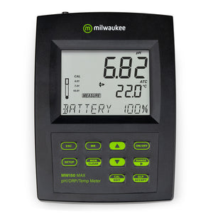 MILWAUKEE MW150 BENCHTOP PH/ORP/TEMP METER 0.01 RESOLUTION