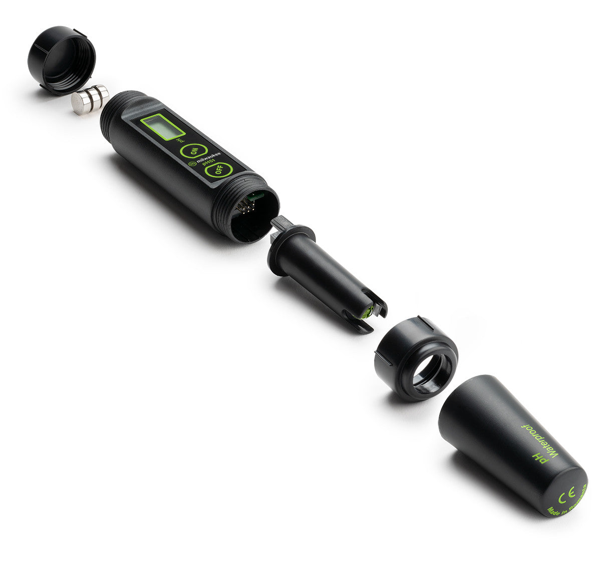 MILWAUKEE PH51 WATERPROOF PH Meter, PORTABLE 0.1 RESOLUTION