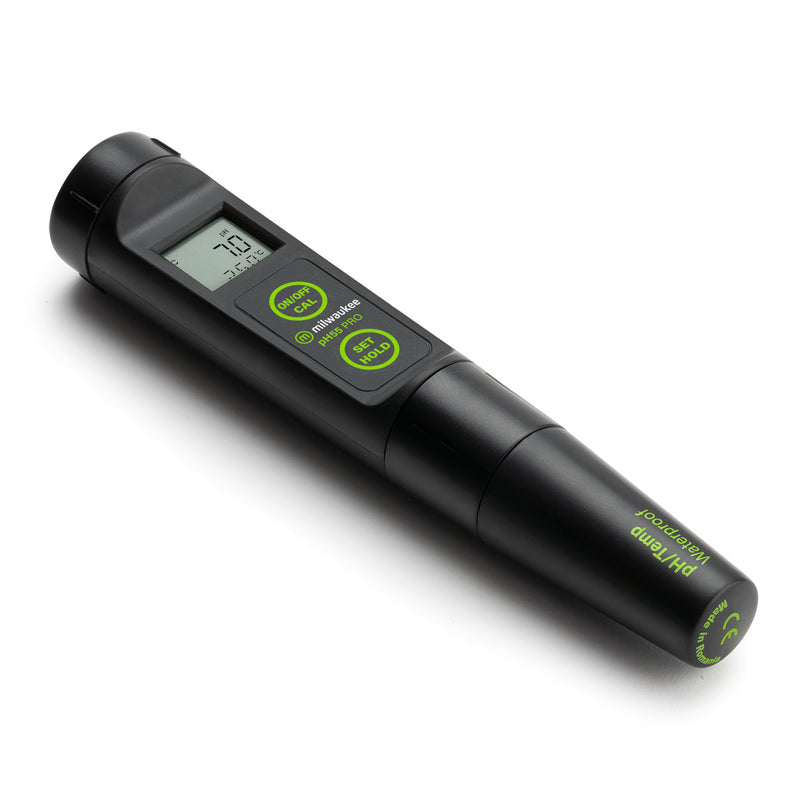 MILWAUKEE PH55 WATERPROOF PH Meter , PORTABLE -2 TO 16 PH 0.1 RESOLUTION