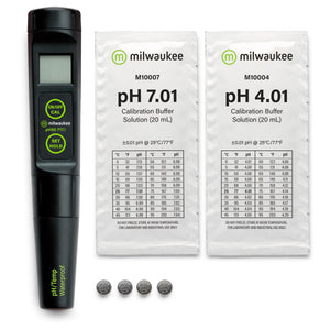 MILWAUKEE PH55 WATERPROOF PH Meter , PORTABLE -2 TO 16 PH 0.1 RESOLUTION