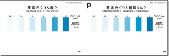 PHOSPHATE Test kit , 40 Tests , Range 0.2 - 10 mg/l , PACKTEST WAK-PO4-2