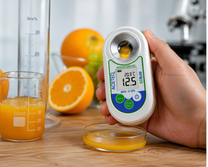 ACETEQ™ RFB55 Digital Brix Refractometer with Refractive Index | 0–55% Brix | 0.1% Resolution | ±0.2% Accuracy | Portable Digital Refractometer
