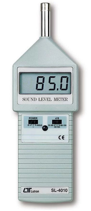 Lutron SL-4010 Digital Sound Level Meter | 35–130 dB Noise Meter | IEC 61672 Class 2 | Fast Time Weighting