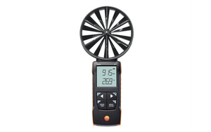 Testo 417 Digital 100 mm Vane Anemometer with App Connection | Air Velocity, Flow & Temperature Meter