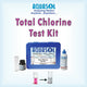AQUASOL Total Chlorine Test Kit AE235 - Range 0.1 - 2.0 PPM (Mg/L) 200Test