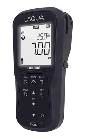 HORIBA LAQUA PH210 Handheld pH/ORP/Temperature Meter | Waterproof IP67 | 0.01 pH Resolution | 500 Data Memory
