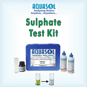 AQUASOL Sulphate Test Kit AE209 Range 10 -  1000 PPM (Mg/L) 350Test