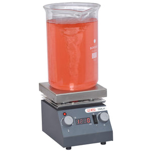 REMI 5-MLH Magnetic Stirrer with Hot Plate | 5 Litre Capacity | 500 W Heating | Up to 1200 RPM | PMDC Motor | Digital Speed Indicator | Stainless Steel Hot Plate | Q-20A PTFE-Coated Paddle