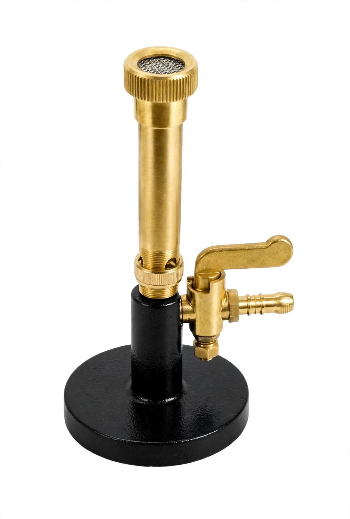 Bunsen Burner, Meaker Type with Heavy Stop Cock
