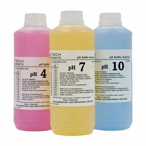 EUTECH pH Buffer Solution (Calibration Solution) With NIST Traceable Certificate