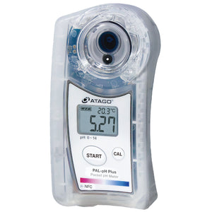 ATAGO PAL-pH Plus Digital Hand-held pH Meter | 0.00–14.00 pH Range | ±0.10 pH Accuracy | 0.01 pH Resolution | IP65 Water Resistant | Automatic Temperature Compensation
