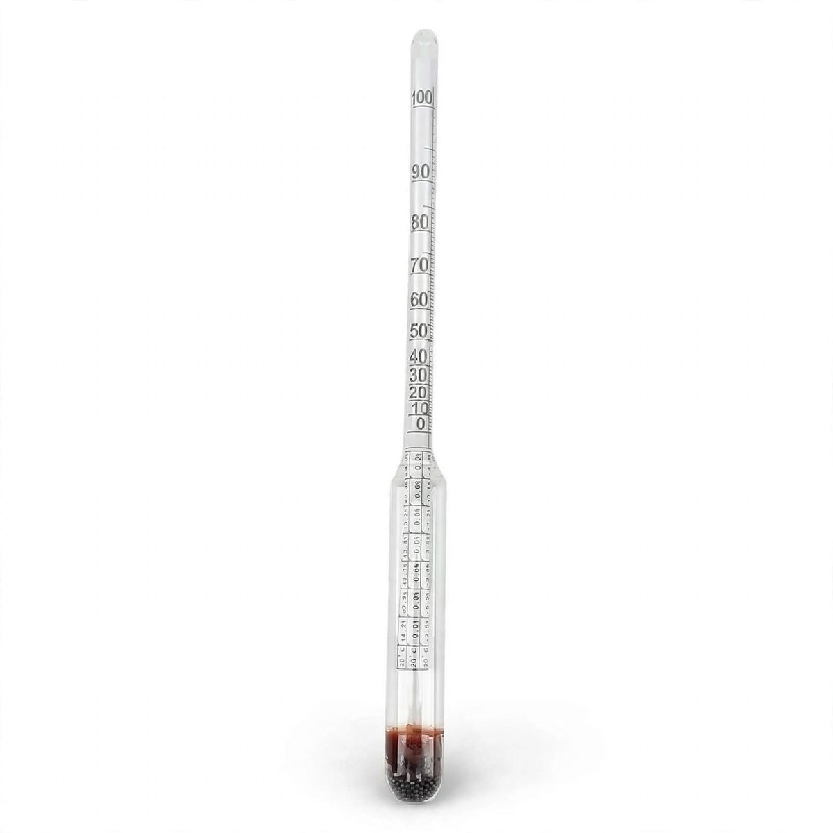 LEIMCO Specific Gravity Hydrometer – Analytical Application Series
Plain Form Glass Hydrometer | General Purpose | Calibrated at 20°C