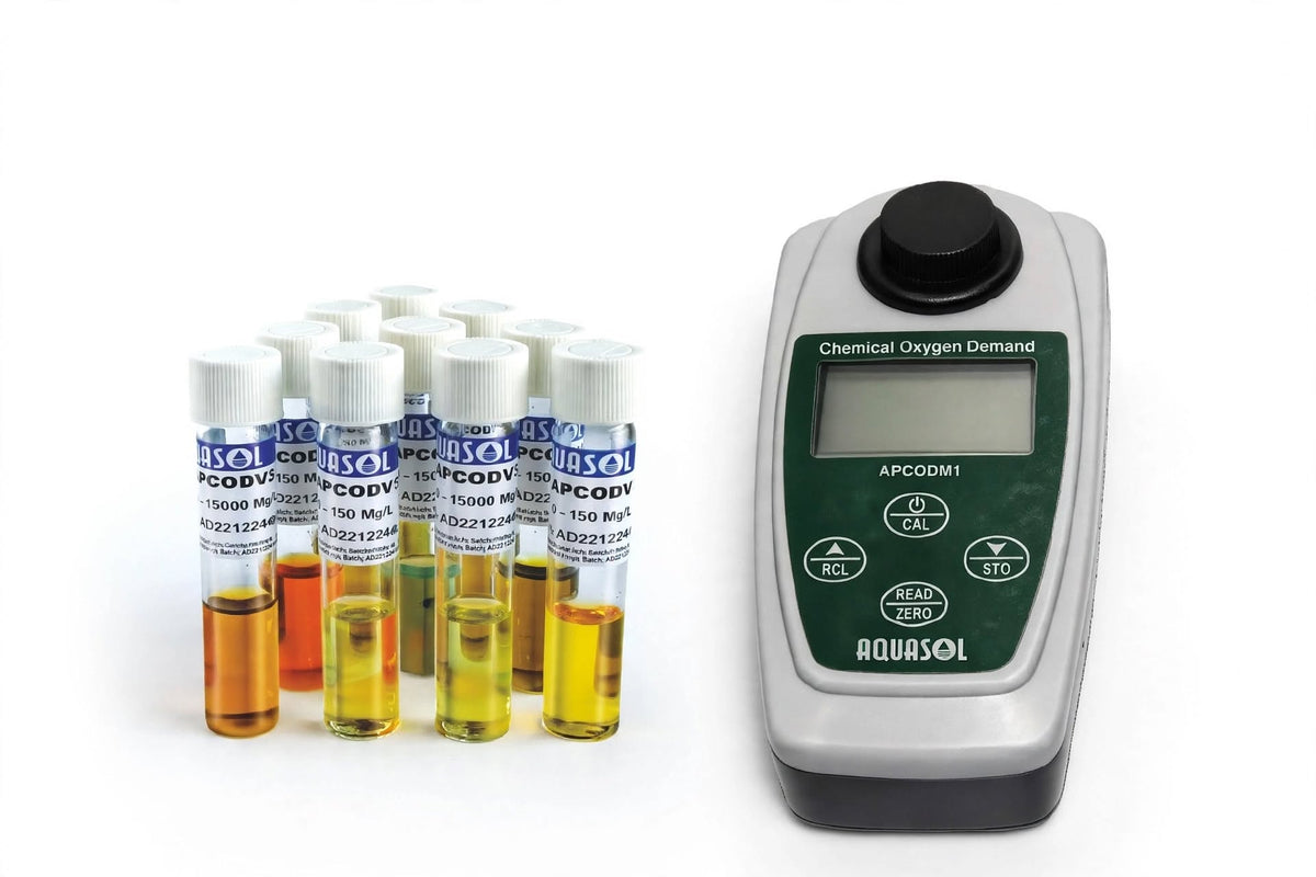 AQUASOL DIGITAL APCODM1 COD Meter | Chemical Oxygen Demand (COD) Testing Meter | Digital COD Photometer for Water & Wastewater Analysis