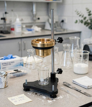 Ford Cup Viscometer B4 with Stand – Paint, Varnish and Coating Viscosity Testing Instrument