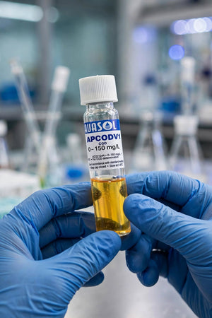 AQUASOL DIGITAL APCODV1 COD Vials | 0–150 mg/L (ppm) COD Range | Ready-to-Use | 25 Vials