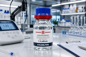 Hamilton CRM Conductivity Standard 1.3 µS/cm, 250 mL, NIST traceable